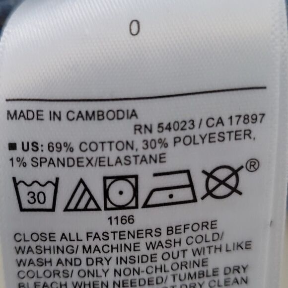 Old Navy Cuffed High Rise Wow Jean Shorts Size 0 - Picture 7 of 7